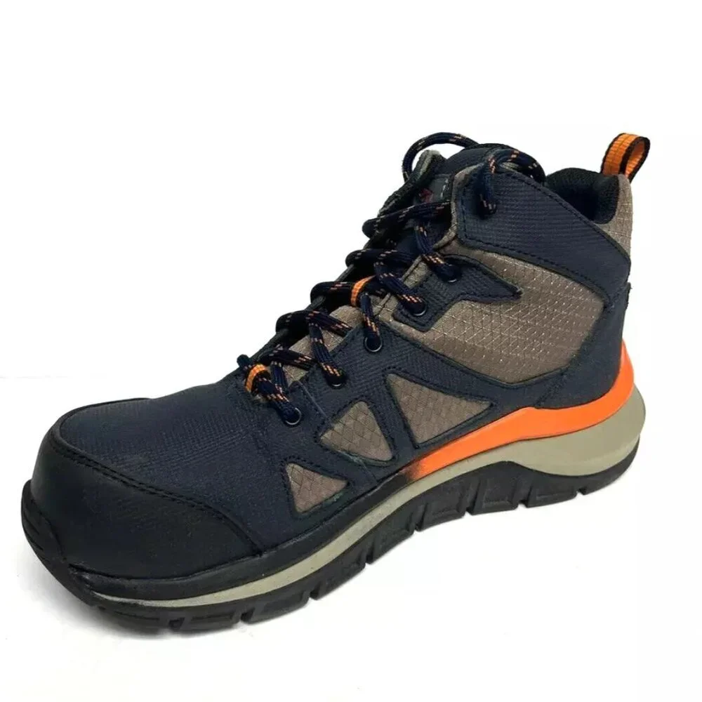 Merrell Mens fullbench Speed Mid CF Work Boot Brown Size 6.5 M